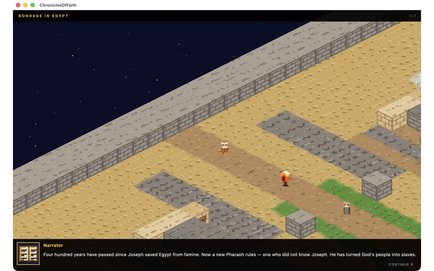 Overworld exploration